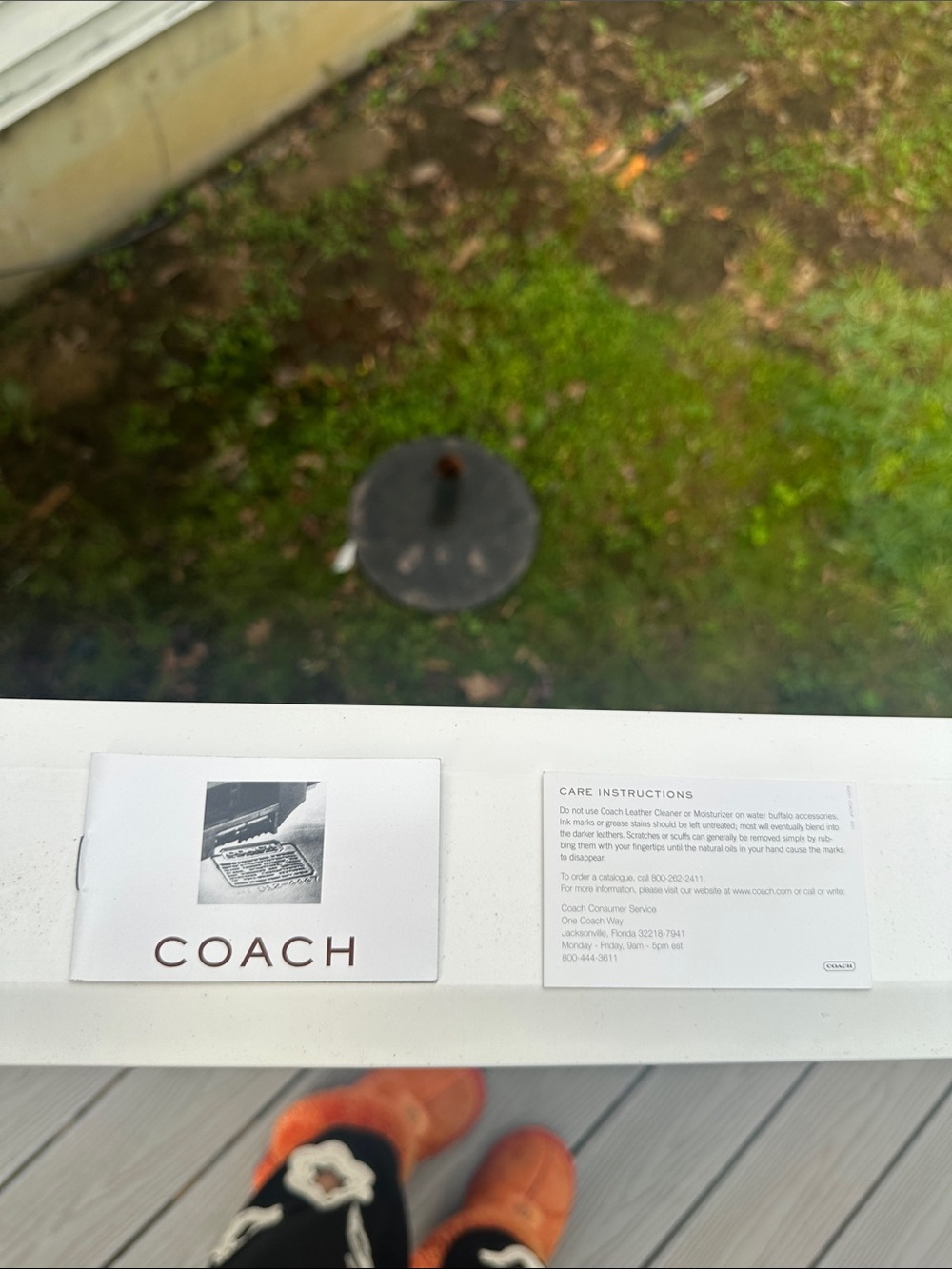 COACH Vintage Black Slimfold Credit Card Wallet Water Buffalo Leather Box NIB - Picture 10 of 16